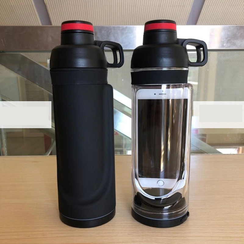Multi-Function Mobile Phone Holder & Portable Water Bottle – 2-in-1 Everyday Essential