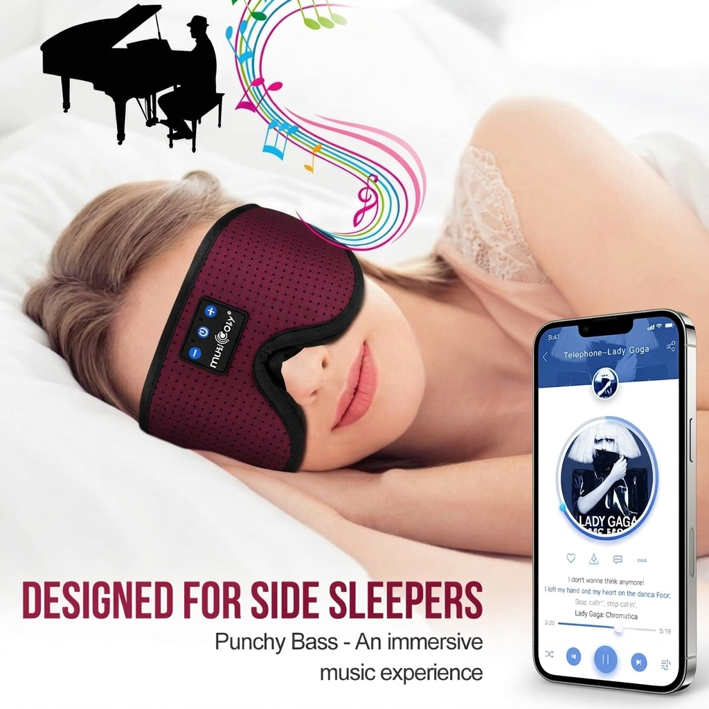SleepBand Pro 3D Bluetooth Sleep Mask