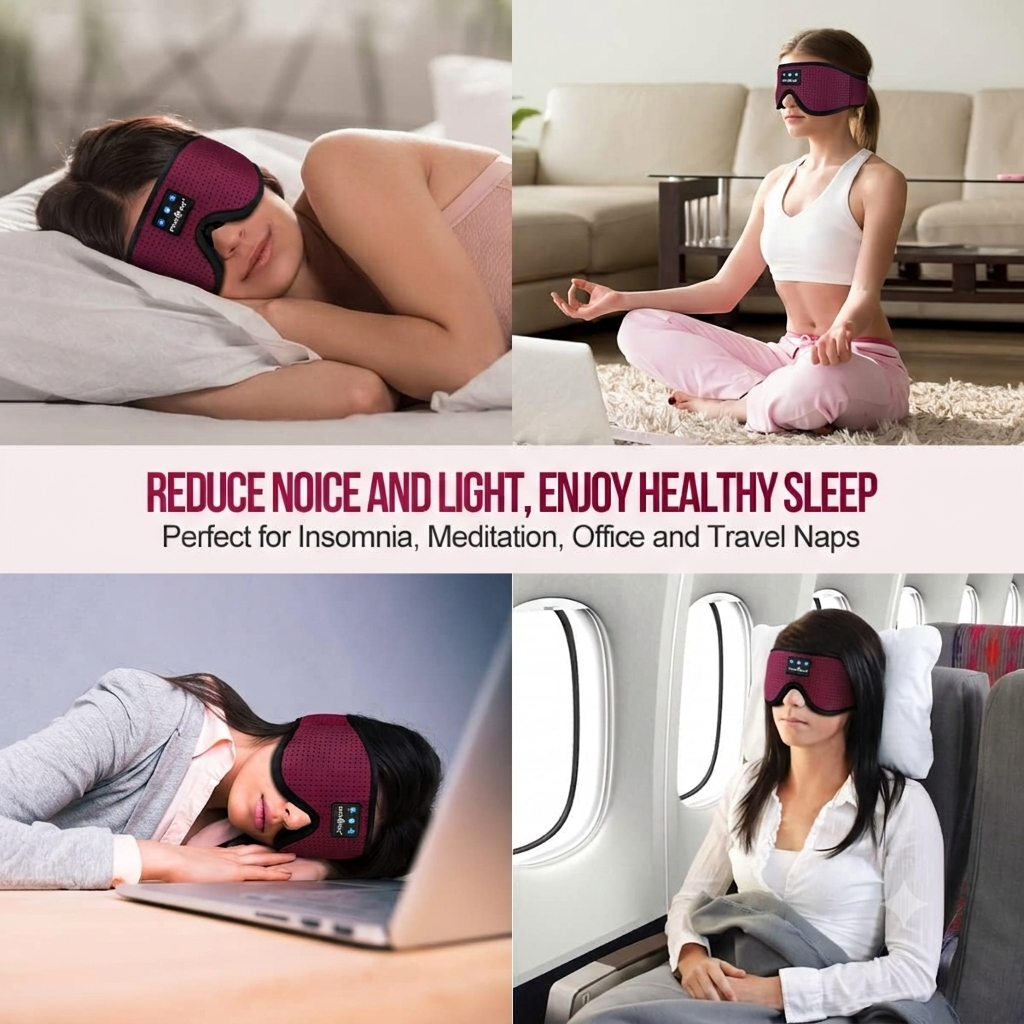3D Bluetooth Music Sleep Mask