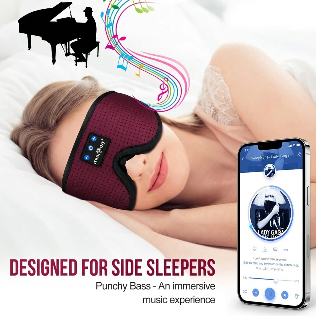 3D Bluetooth Music Sleep Mask