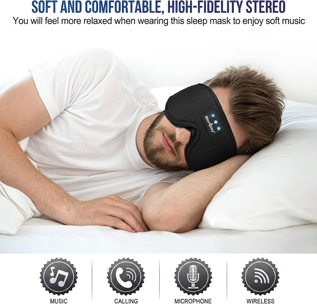 3D Bluetooth Music Sleep Mask