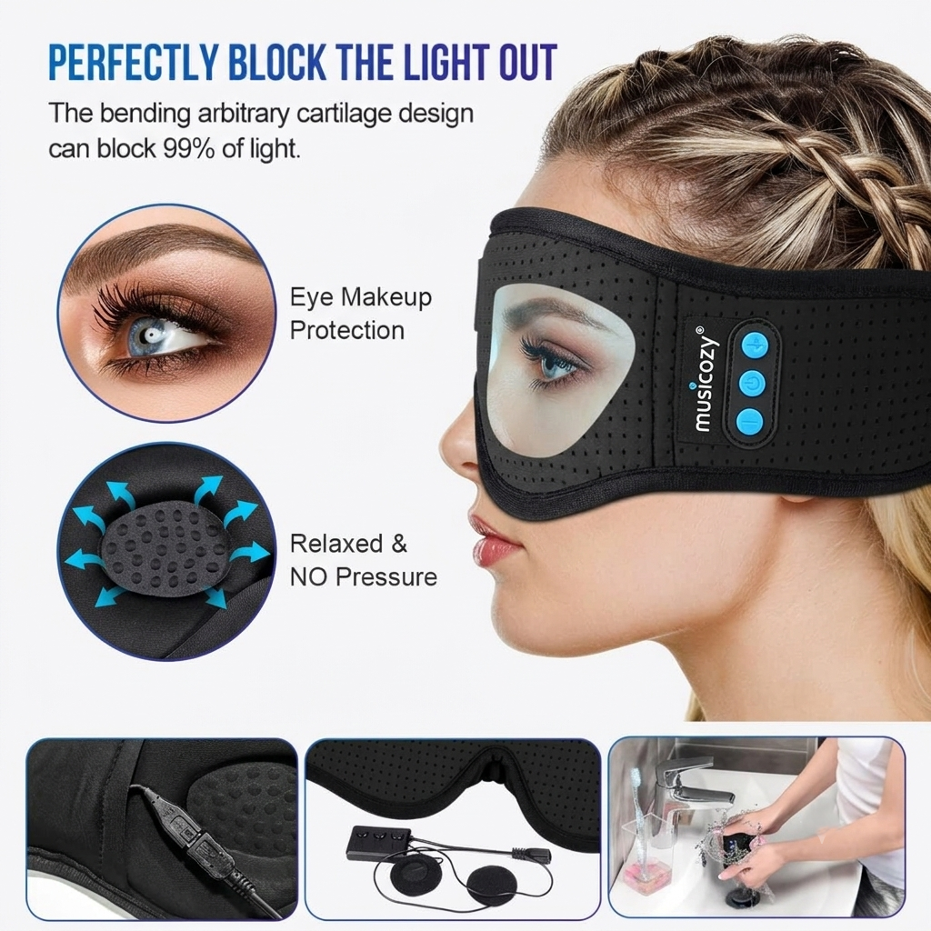 3D Bluetooth Music Sleep Mask