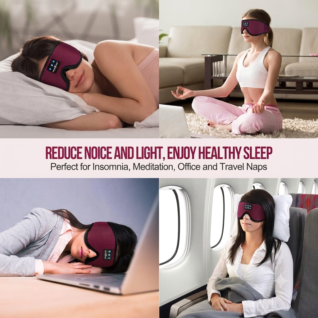 SleepBand Pro 3D Bluetooth Sleep Mask