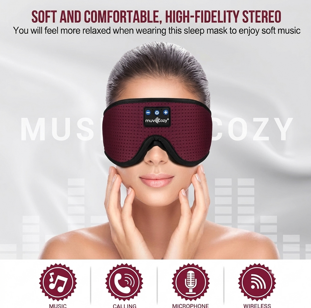 3D Bluetooth Music Sleep Mask
