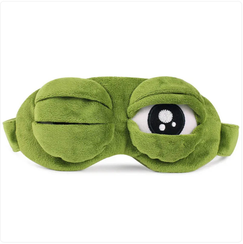 Adorable Frog Sleep Mask