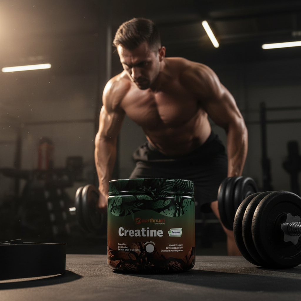 EarthNutri Creatine - Athlete Workout