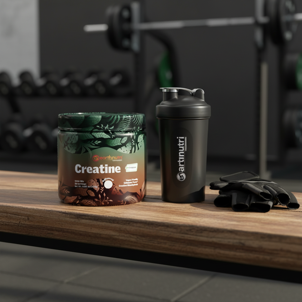 EarthNutri Creatine - Lifestyle Shaker